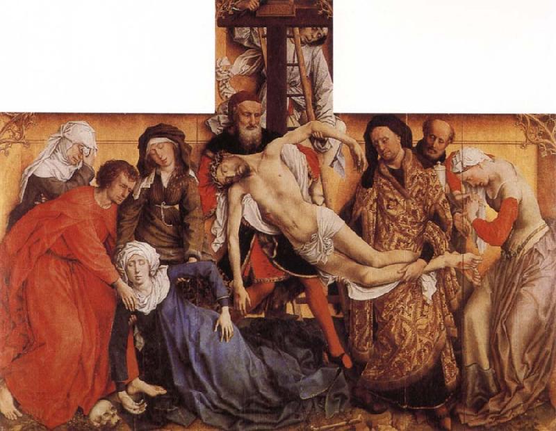 Rogier van der Weyden Descent from the Cross Spain oil painting art